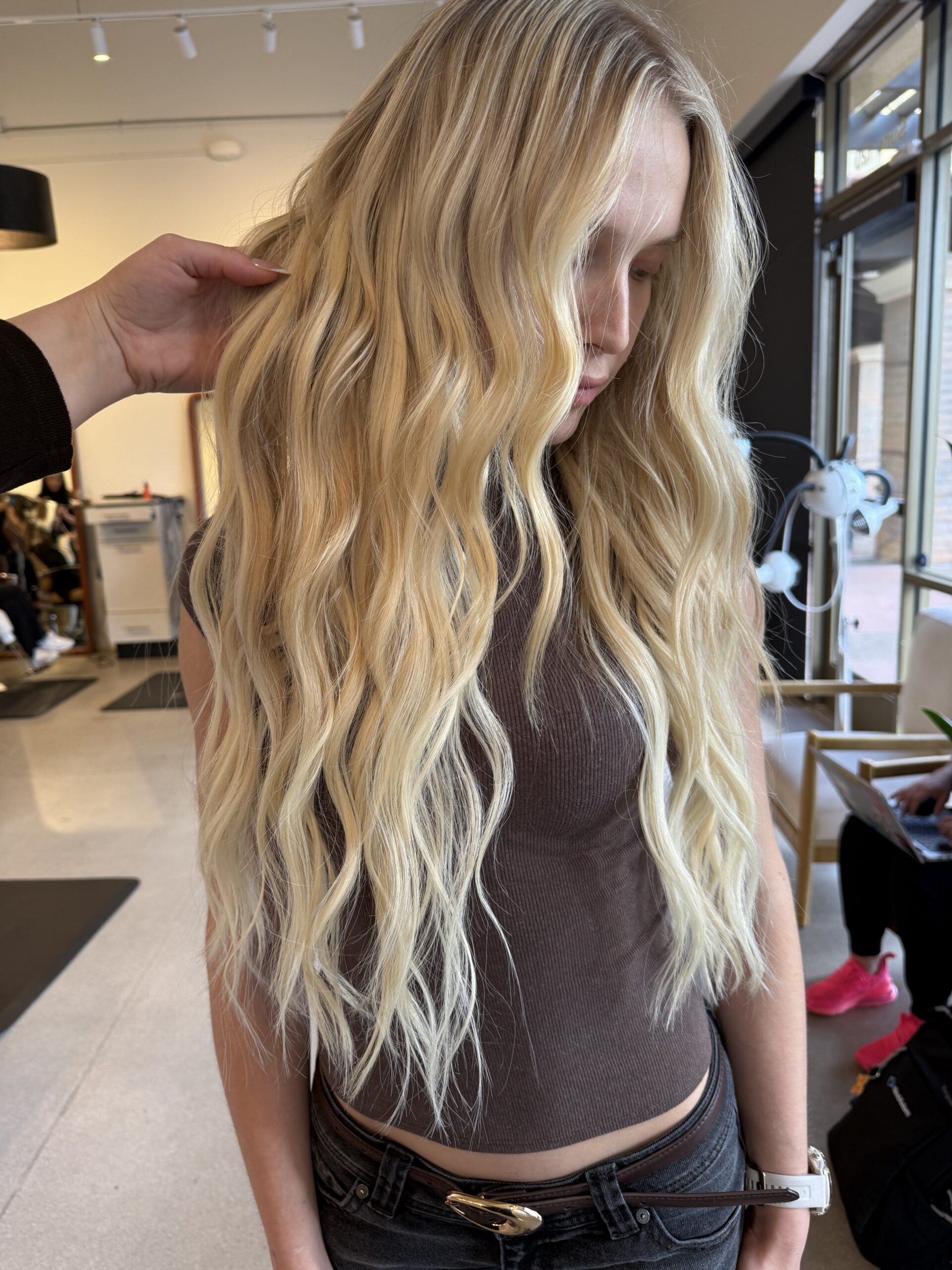Desert Blonde Salon Extensions